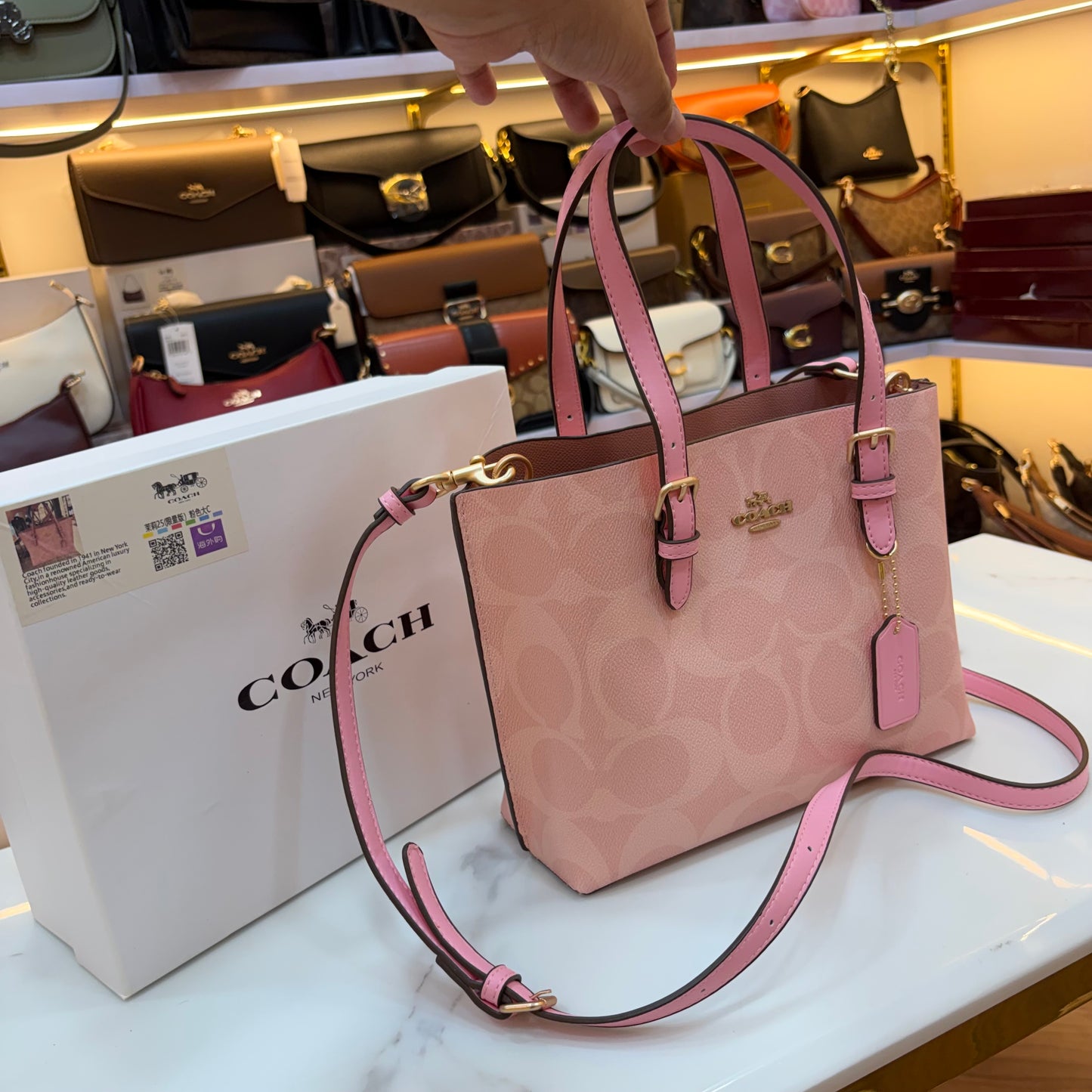 COCH MOLLIE Handbag - Medium (Pink)