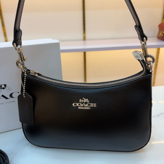 COCH TERI Sling/Shoulder Bag - Midnight Black (Smooth Texture)