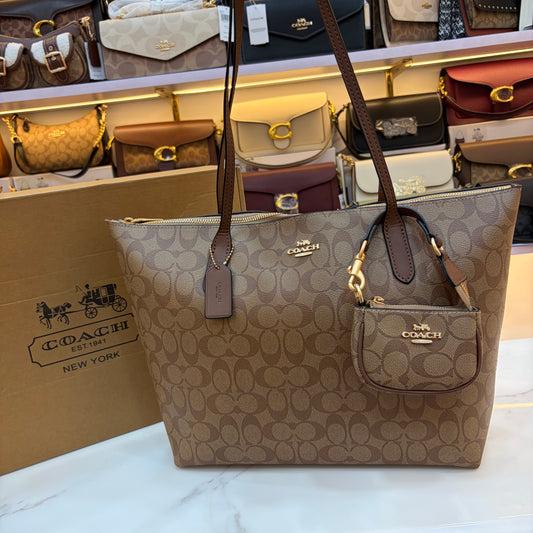 COCH CITY TOTE BAG - Apricot