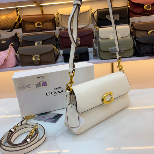 COCH JET Shoulder/Sling Bag - White