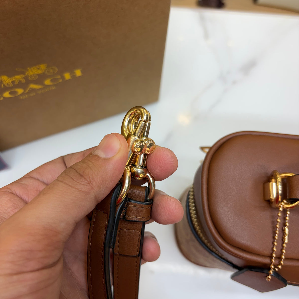 Coch Rainer Crossbody Bag - Signature Colour