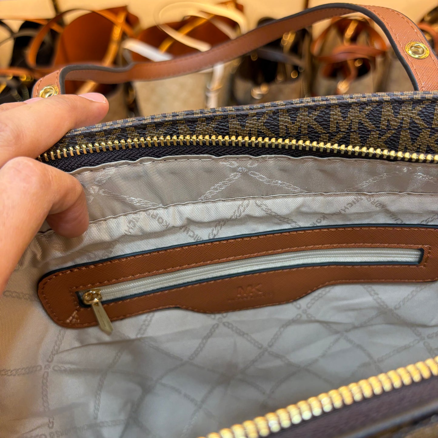 MK Voyager Tote - Brown