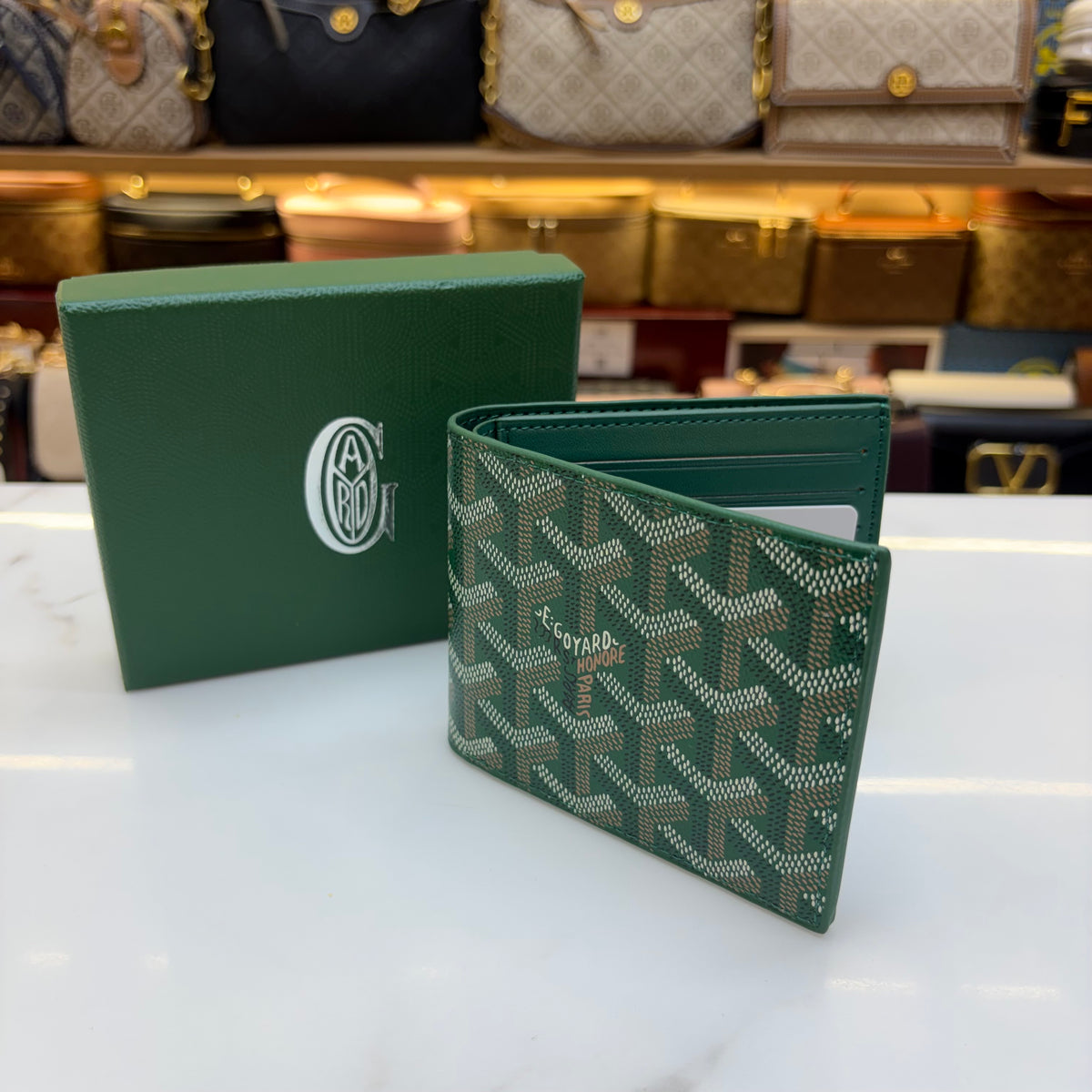 GYRD Mens Wallet - Signature Green