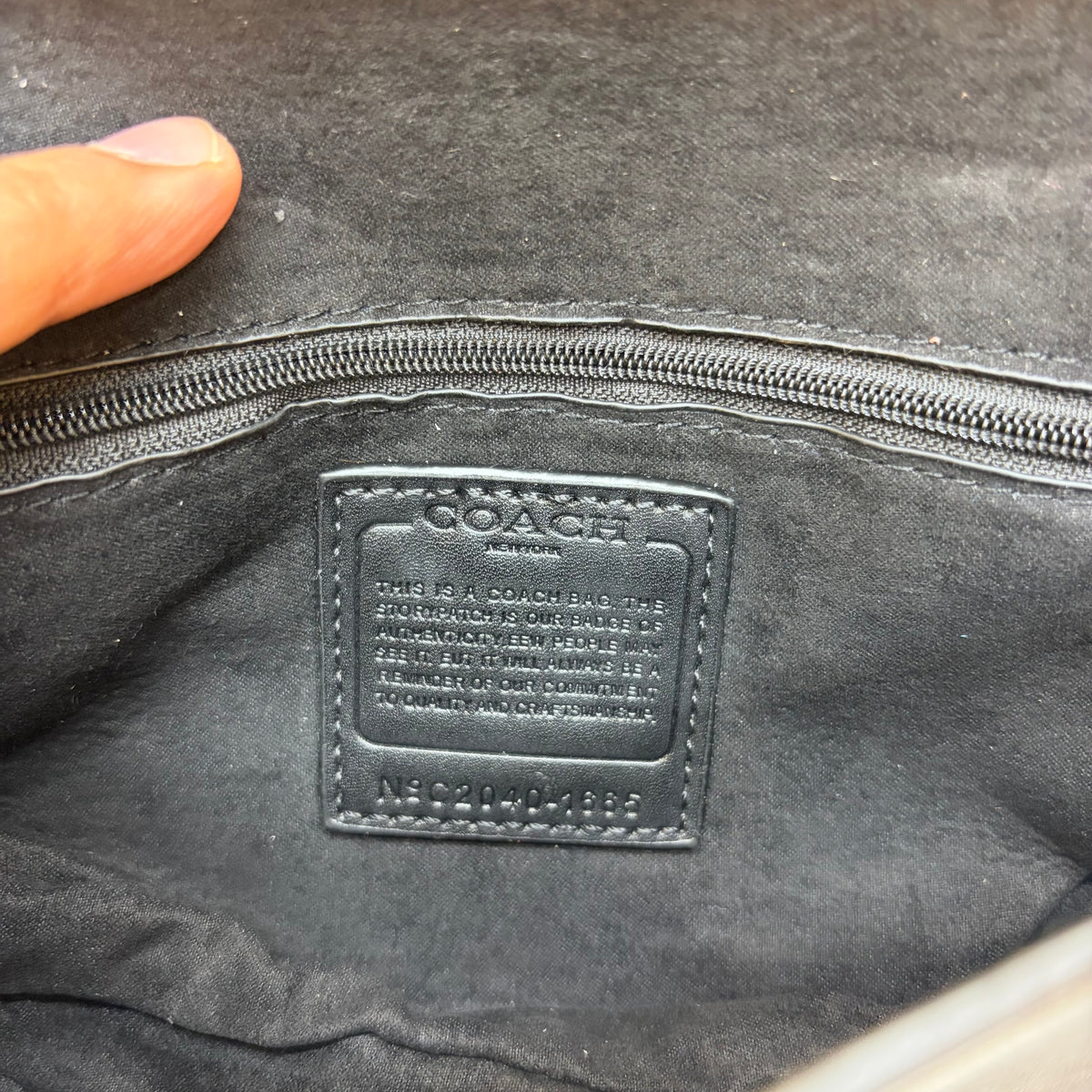 Coch Jet Shoulder/Crossbody Bag - Black