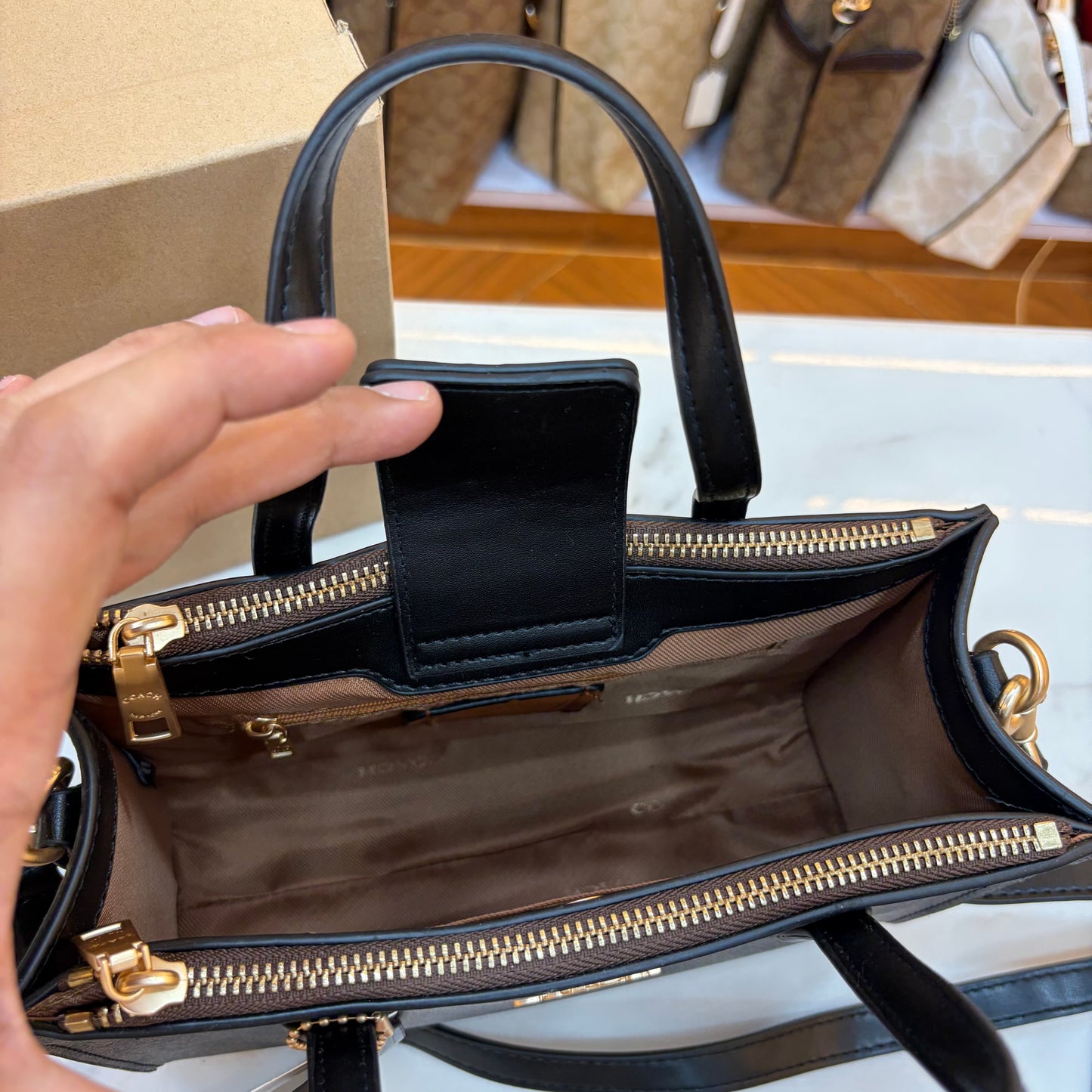 COCH Nina Satchel Bag - Cofee