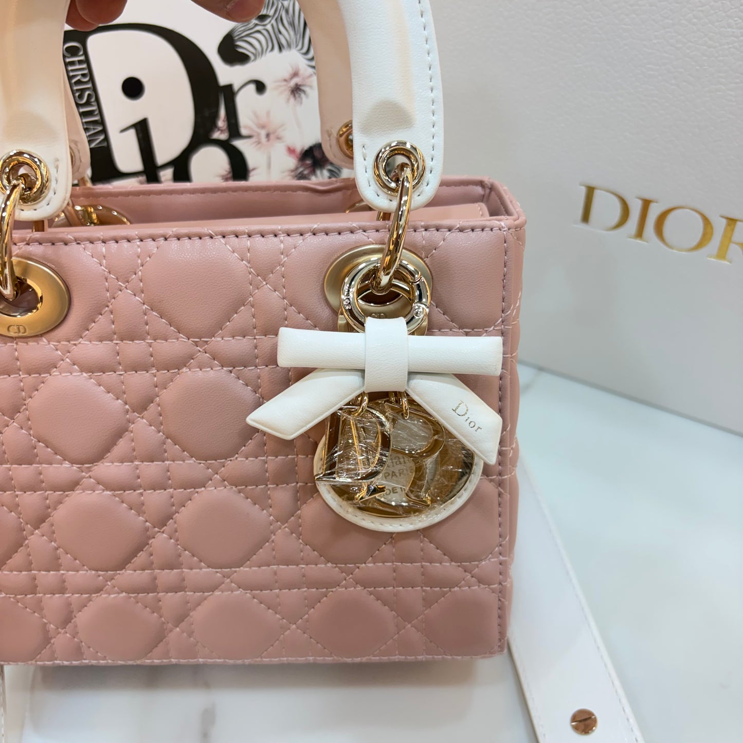 CD My Lady - Pink & White (Small Size)