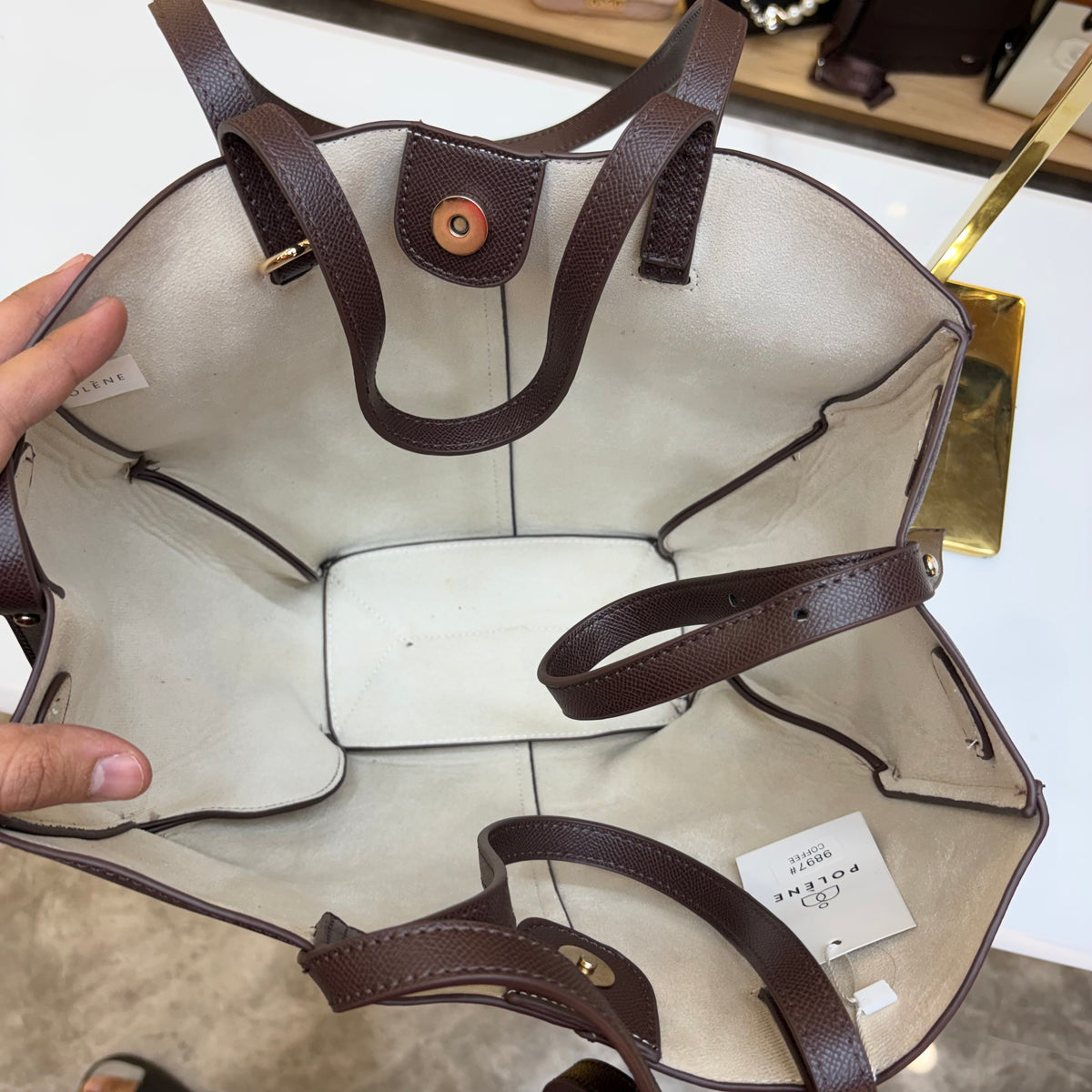 Polene Tote Bag - Coffee