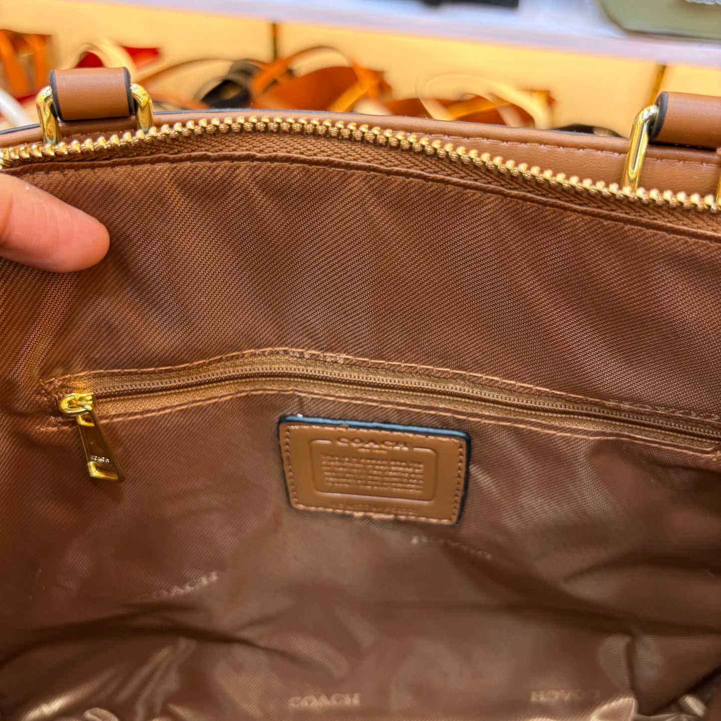 COCH MAGGIE Medium TOTE - Coffee