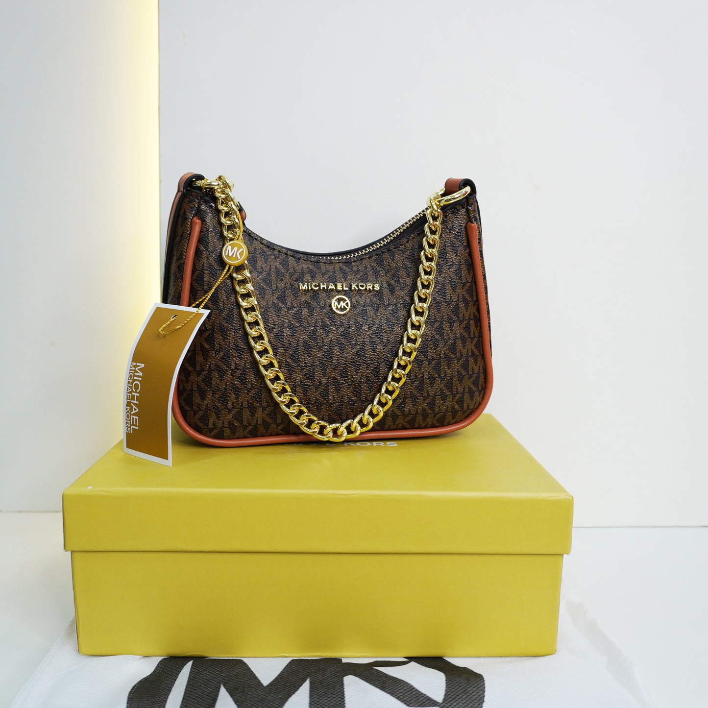 MK Moon Bag - Brown