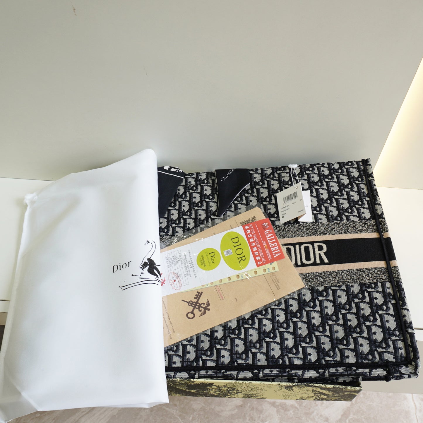 CD Tote Bag - Designer Black