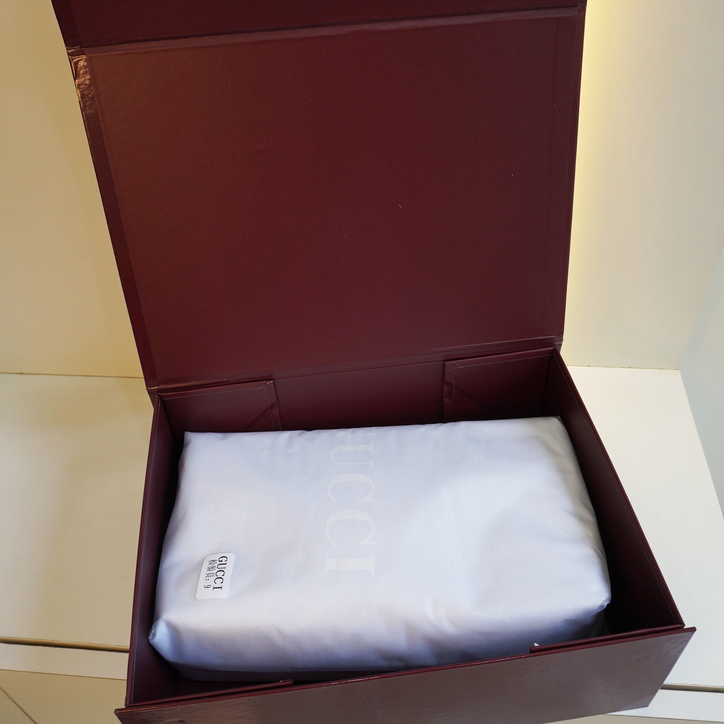 GG44 Mrmnt Large Size Sling Bag - Wine (Ultra Premium Double Box)