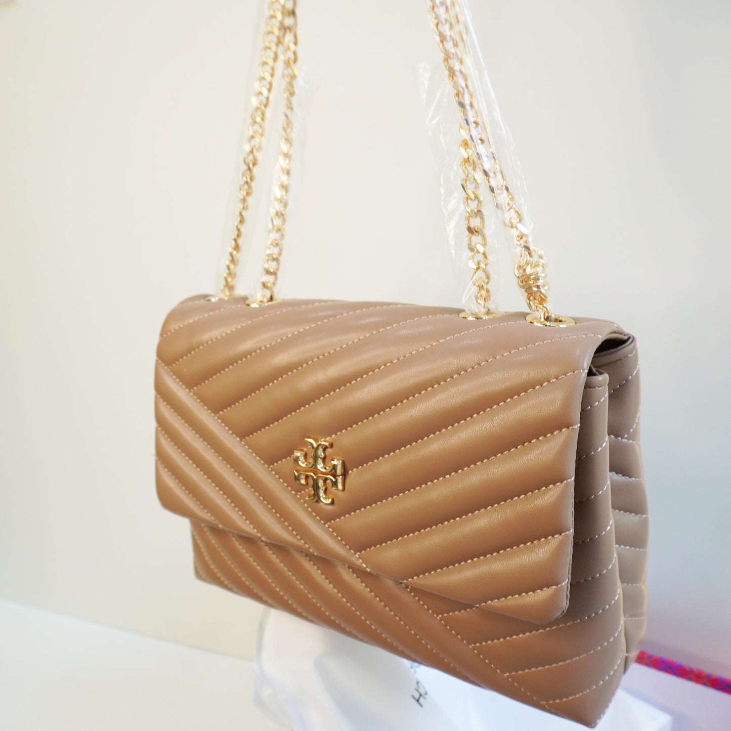 TB - KRA Satchel - Beige