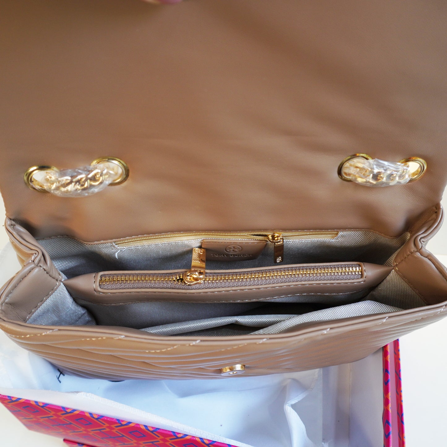 TB - KRA Satchel - Beige