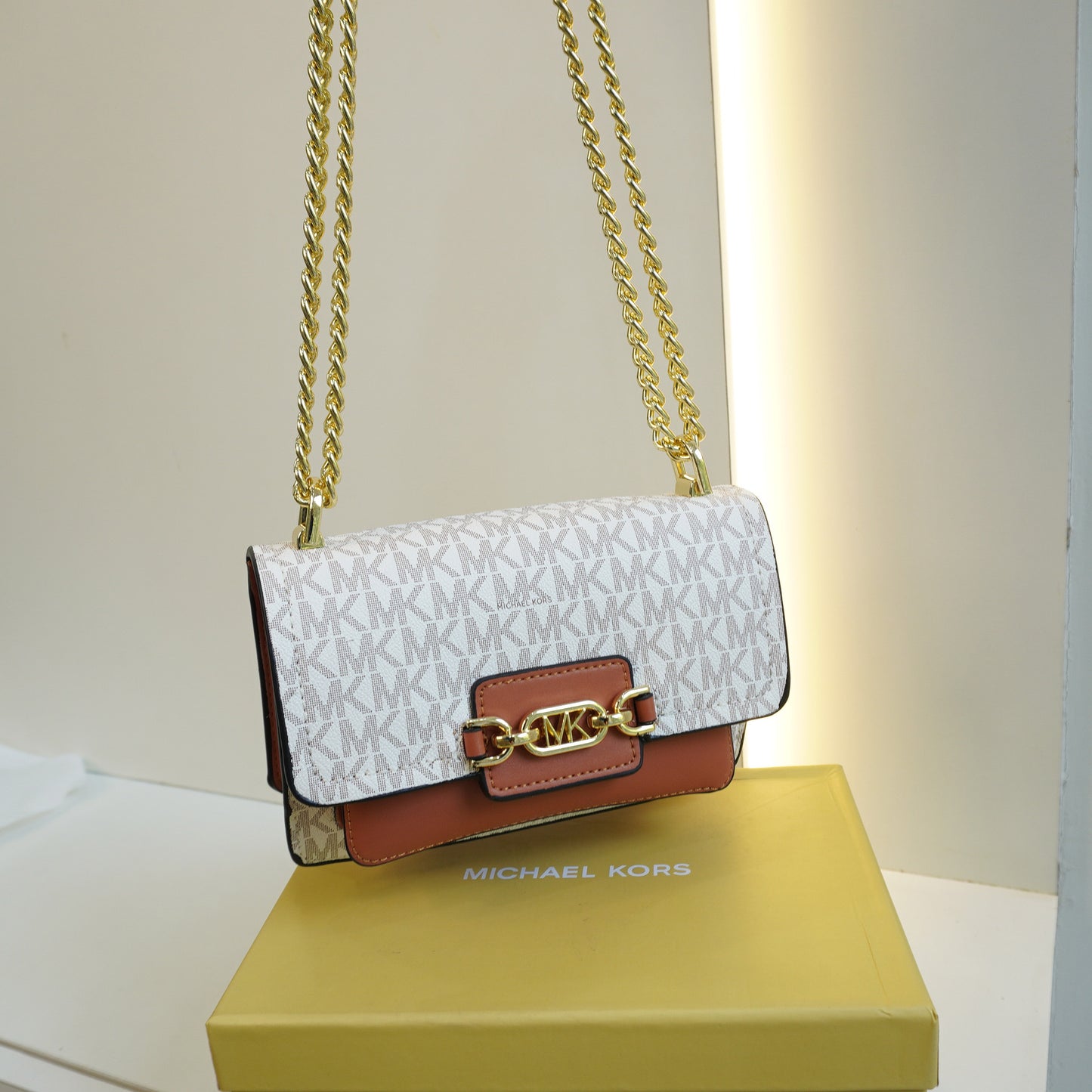 MK Hethr Sling Bag - White