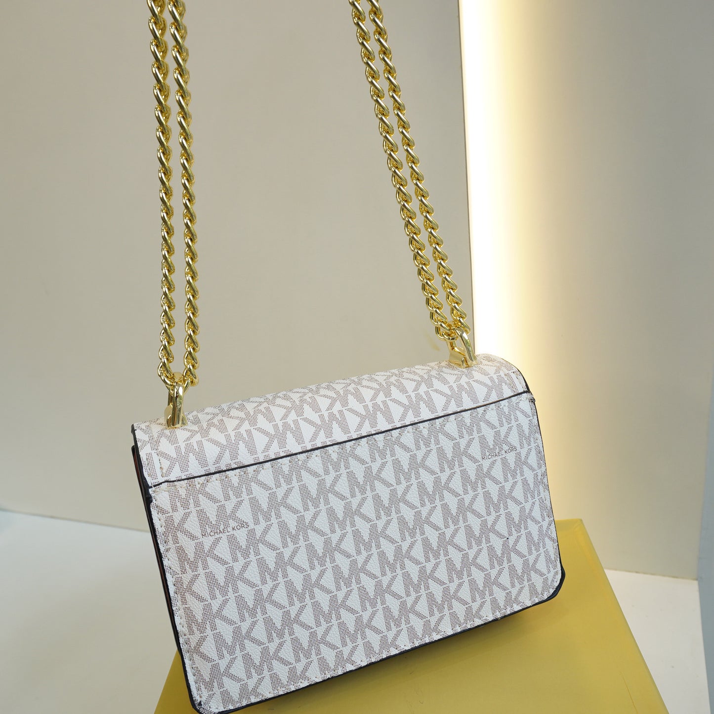 MK Hethr Sling Bag - White