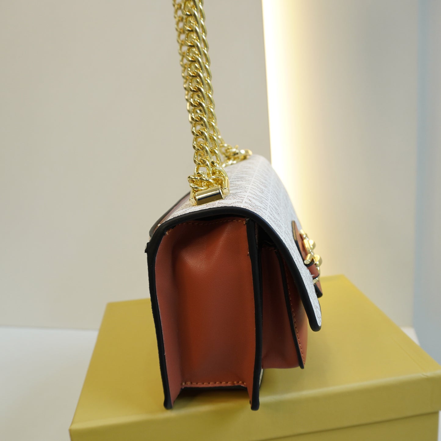 MK Hethr Sling Bag - White