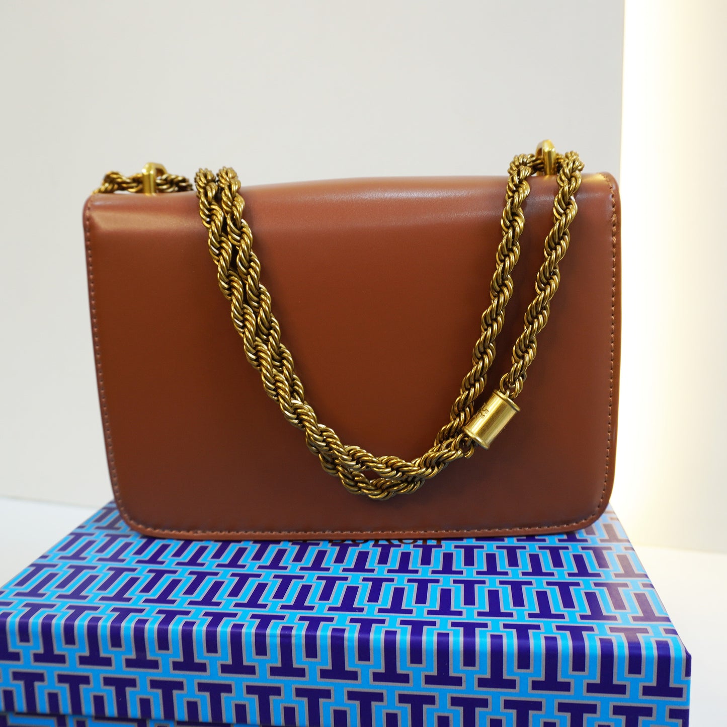TB99 ELNR Shoulder/Sling Bag - Brown