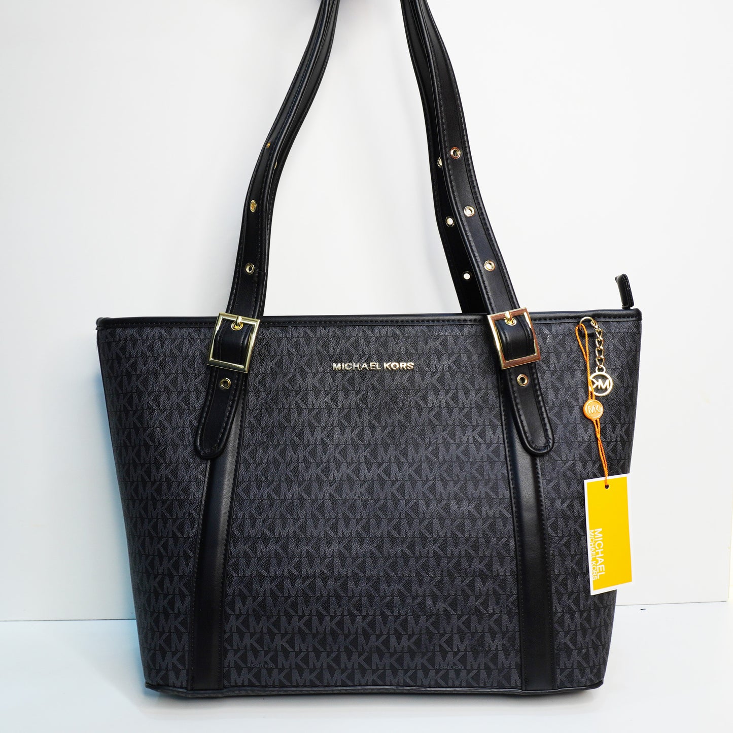 MK05 Tote Bag - Black Monogram