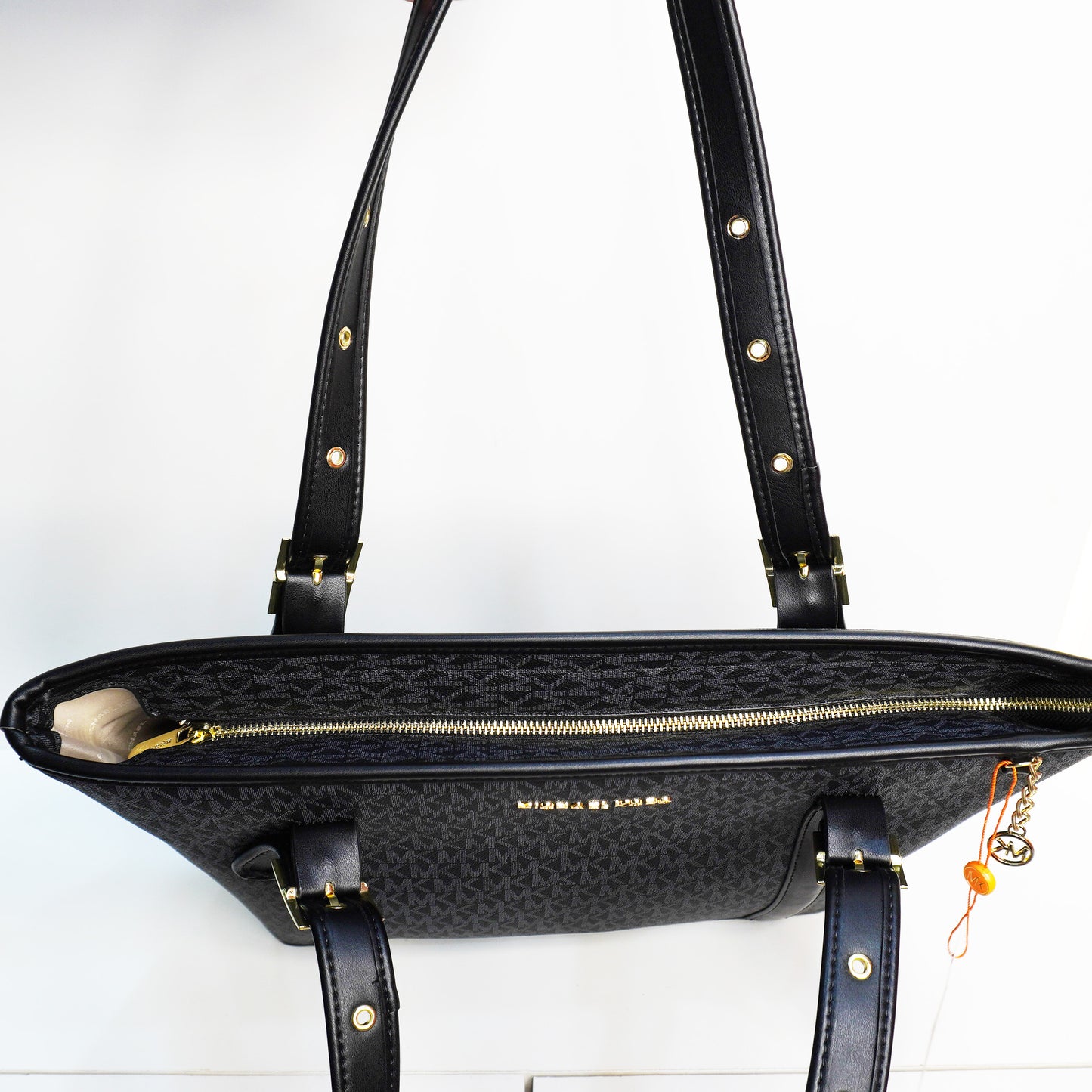 MK05 Tote Bag - Black Monogram