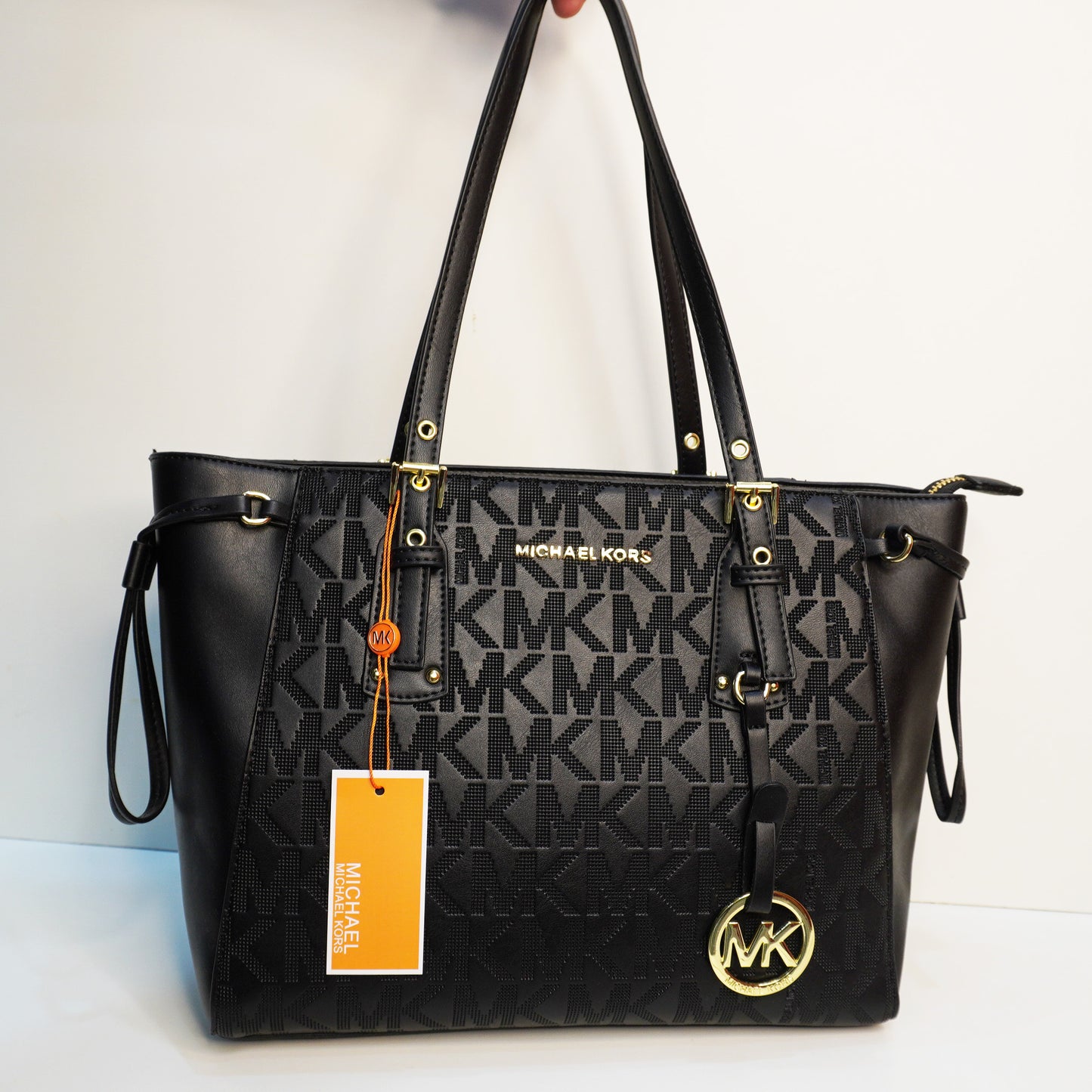 MK06 Tote Bag - Monogram Black