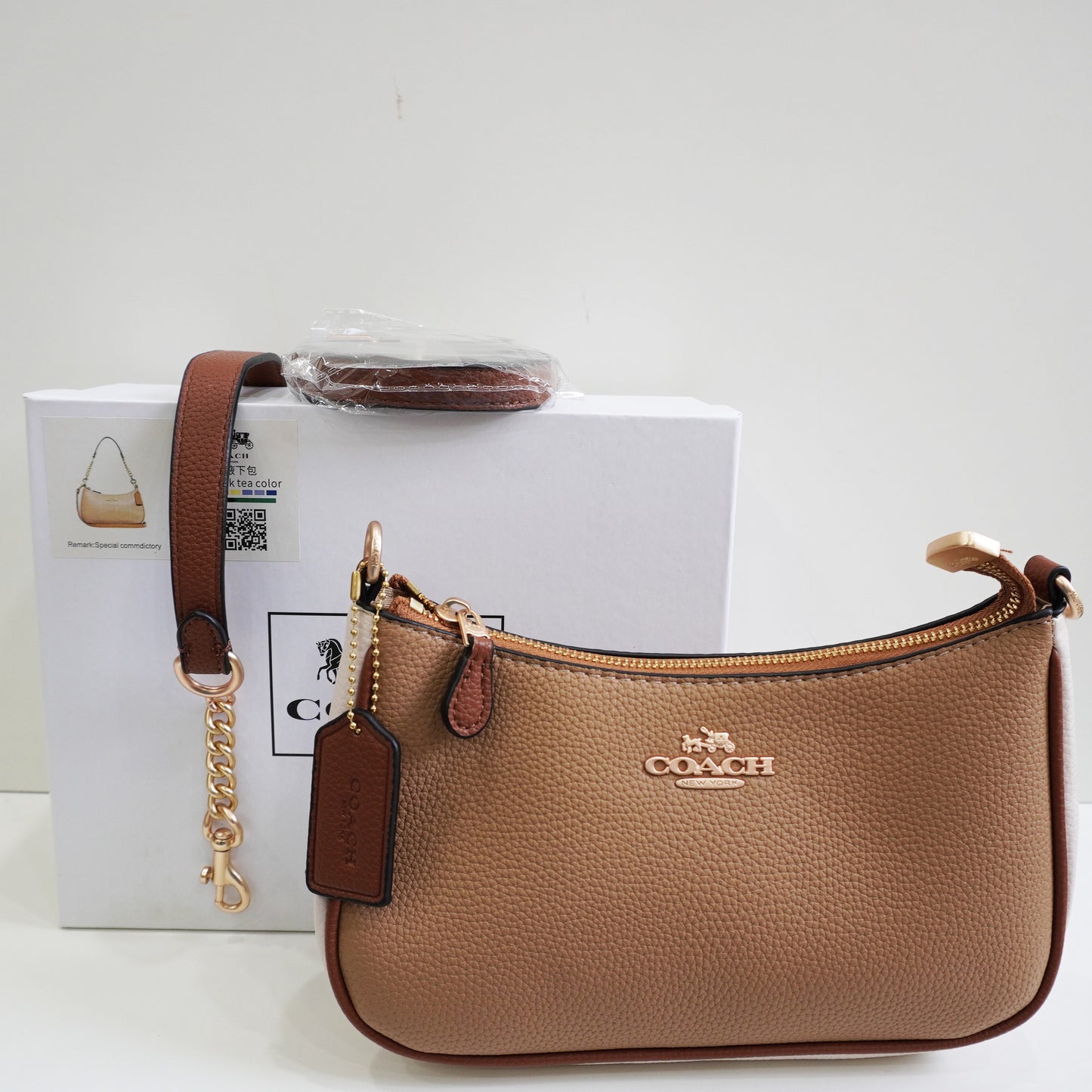 CH Teri Sling Bag - Coffee Beige
