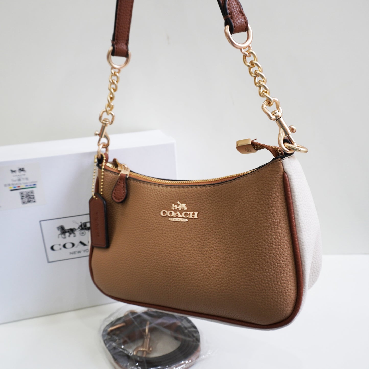 CH Teri Sling Bag - Coffee Beige