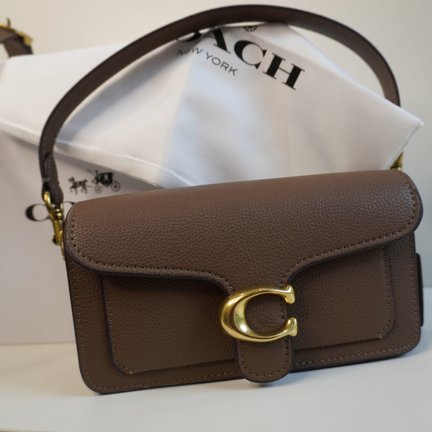 CH C Label (20) Sling Bag - Mouse Colour
