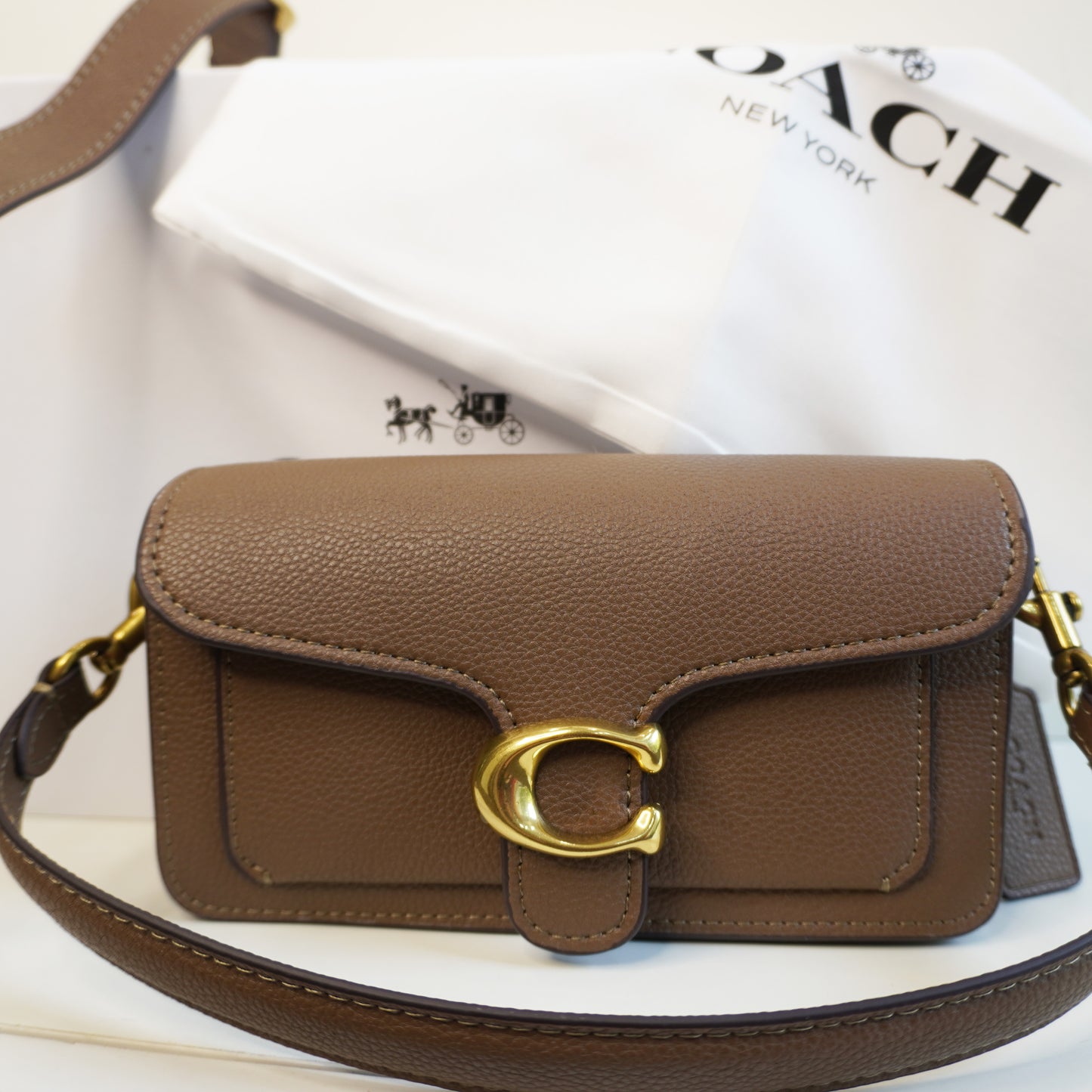 CH C Label (20) Sling Bag - Mouse Colour