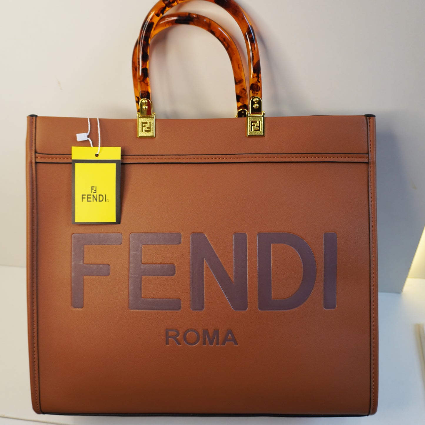 FND Tote Bag Large - Tan