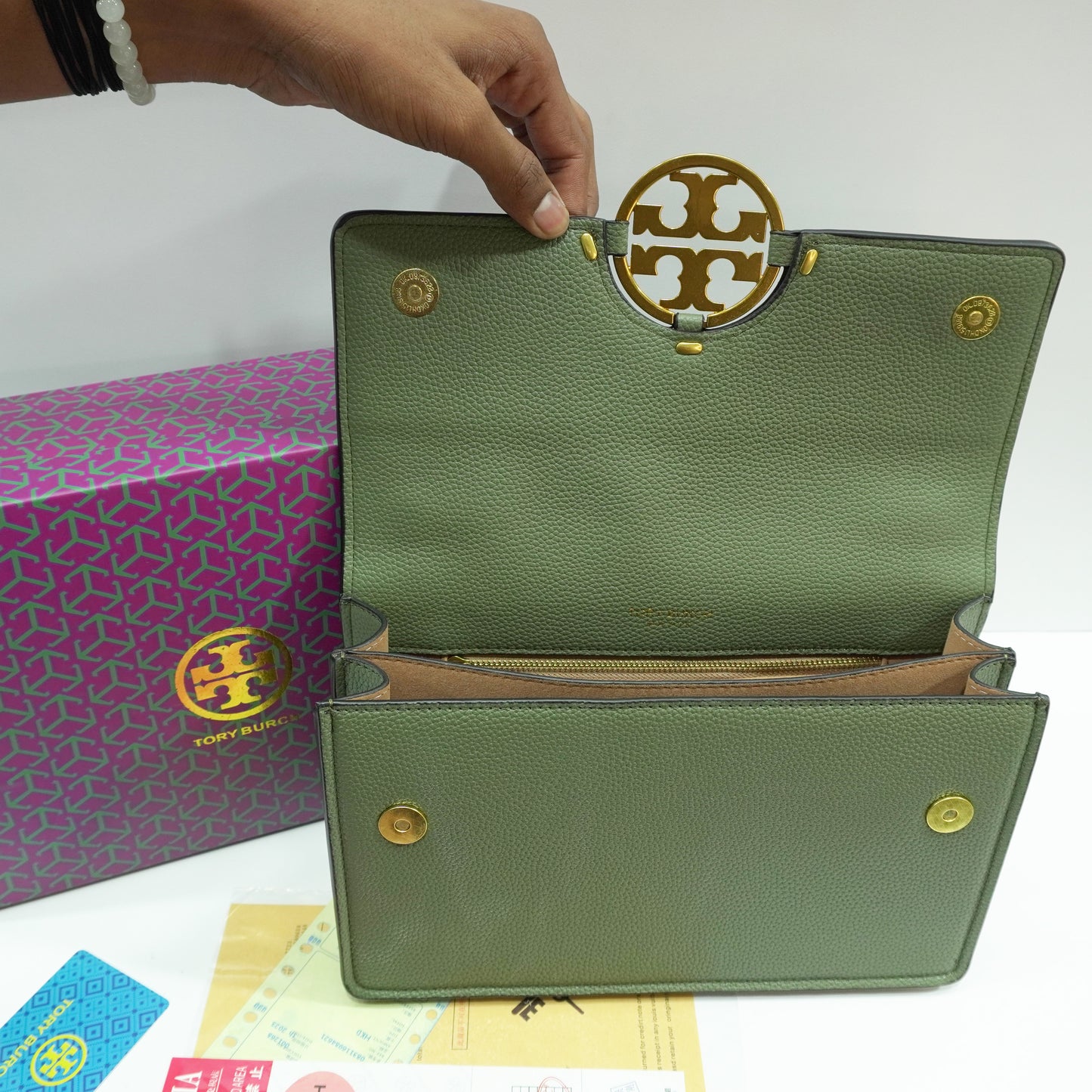 TB70 Miller Shoulder/Sling Bag - Olive Green