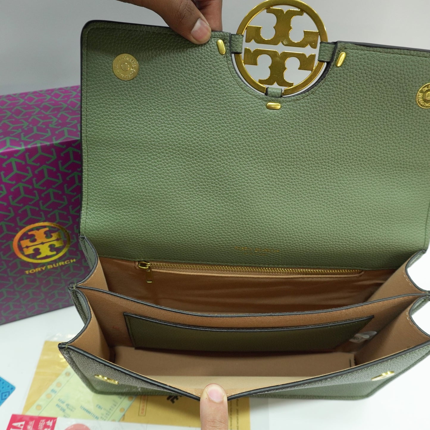 TB70 Miller Shoulder/Sling Bag - Olive Green