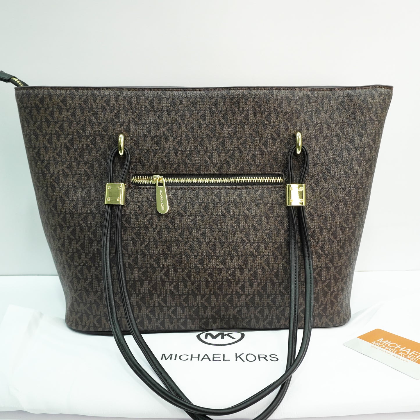 MK 101 - Rope Tote - Black/Coffee