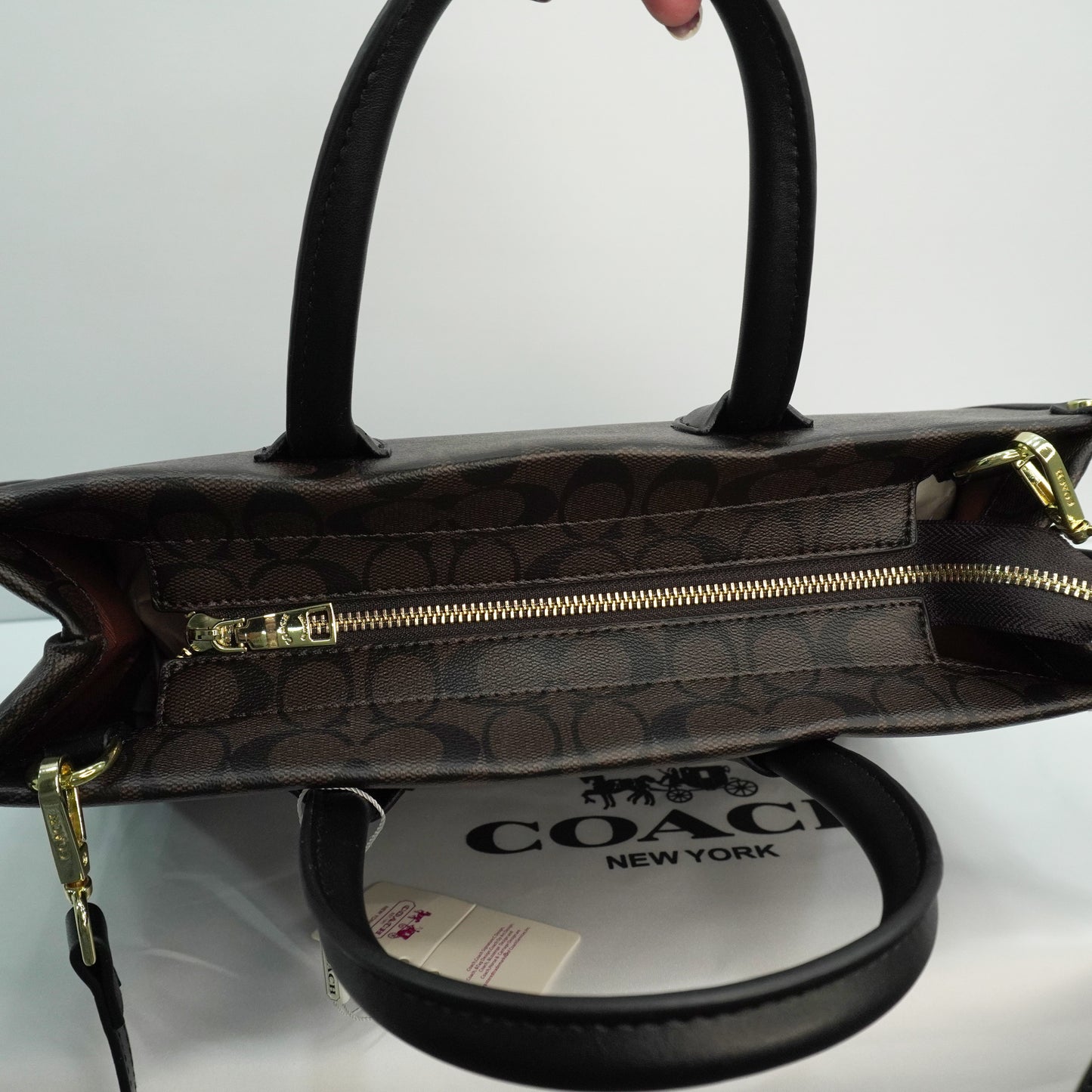 CH 969 - Satchel - Chocolate Brown