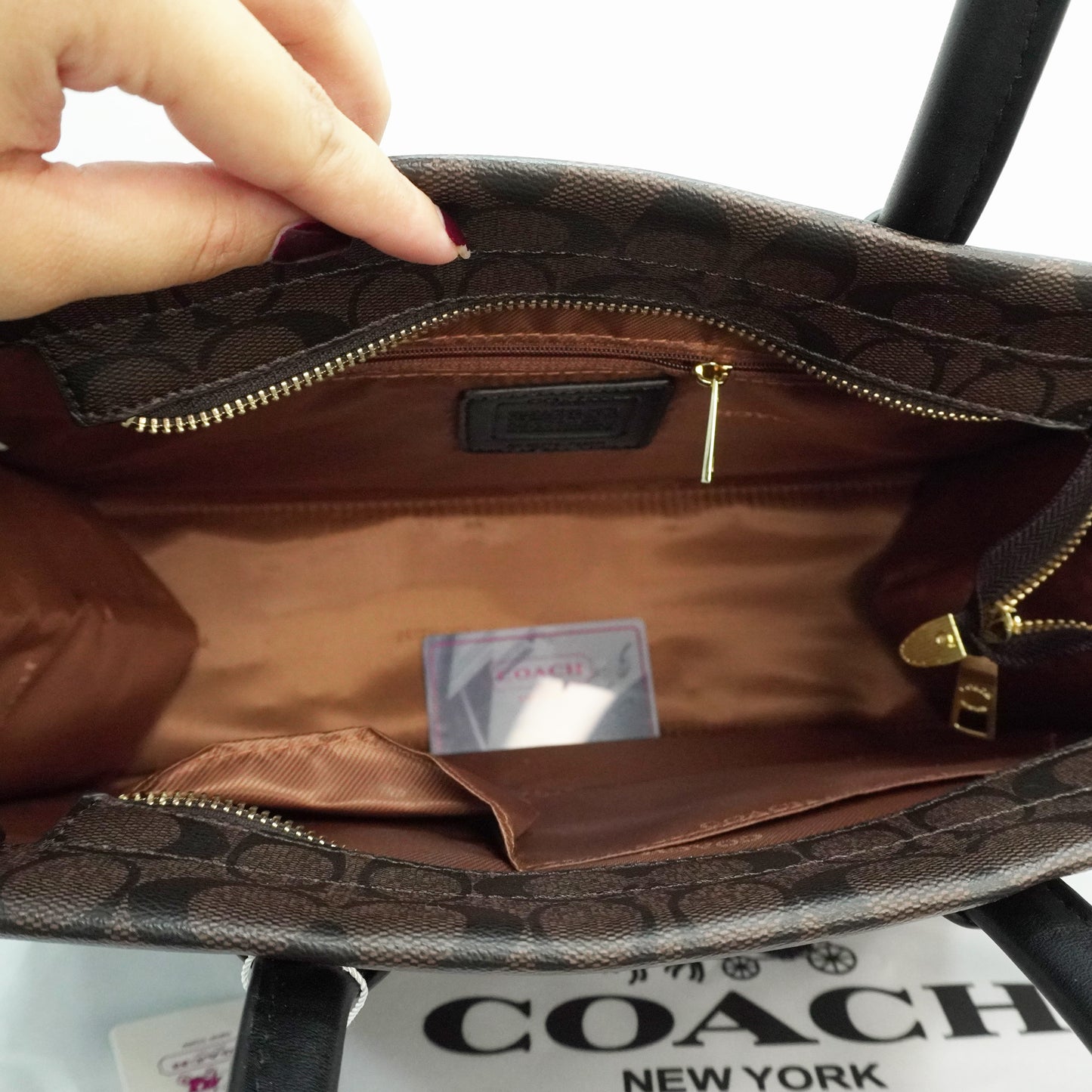 CH 969 - Satchel - Chocolate Brown