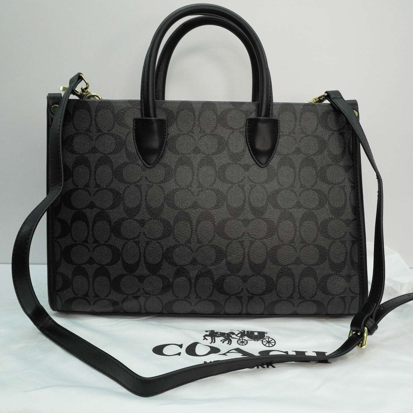 CH 969 - Satchel - Black Grey
