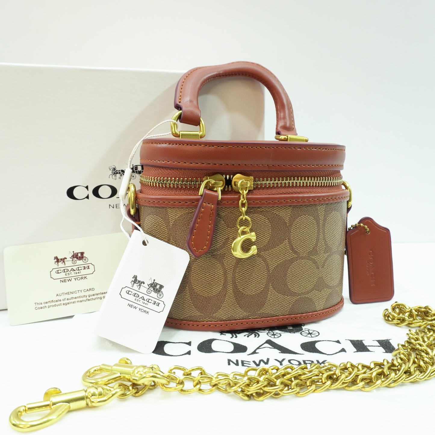 CH99 - Mini Vanity - Tan Brown Signature Colour