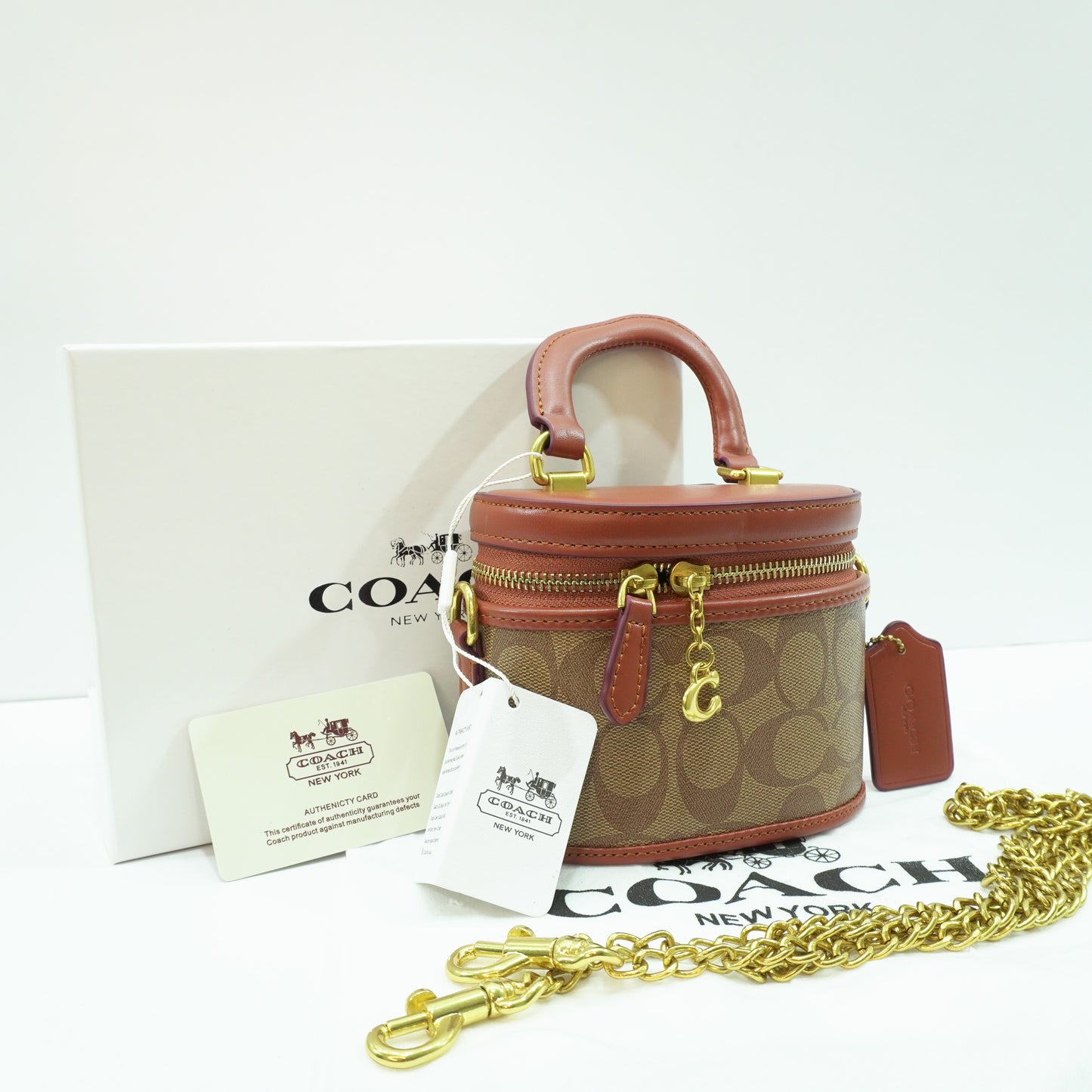 CH99 - Mini Vanity - Tan Brown Signature Colour