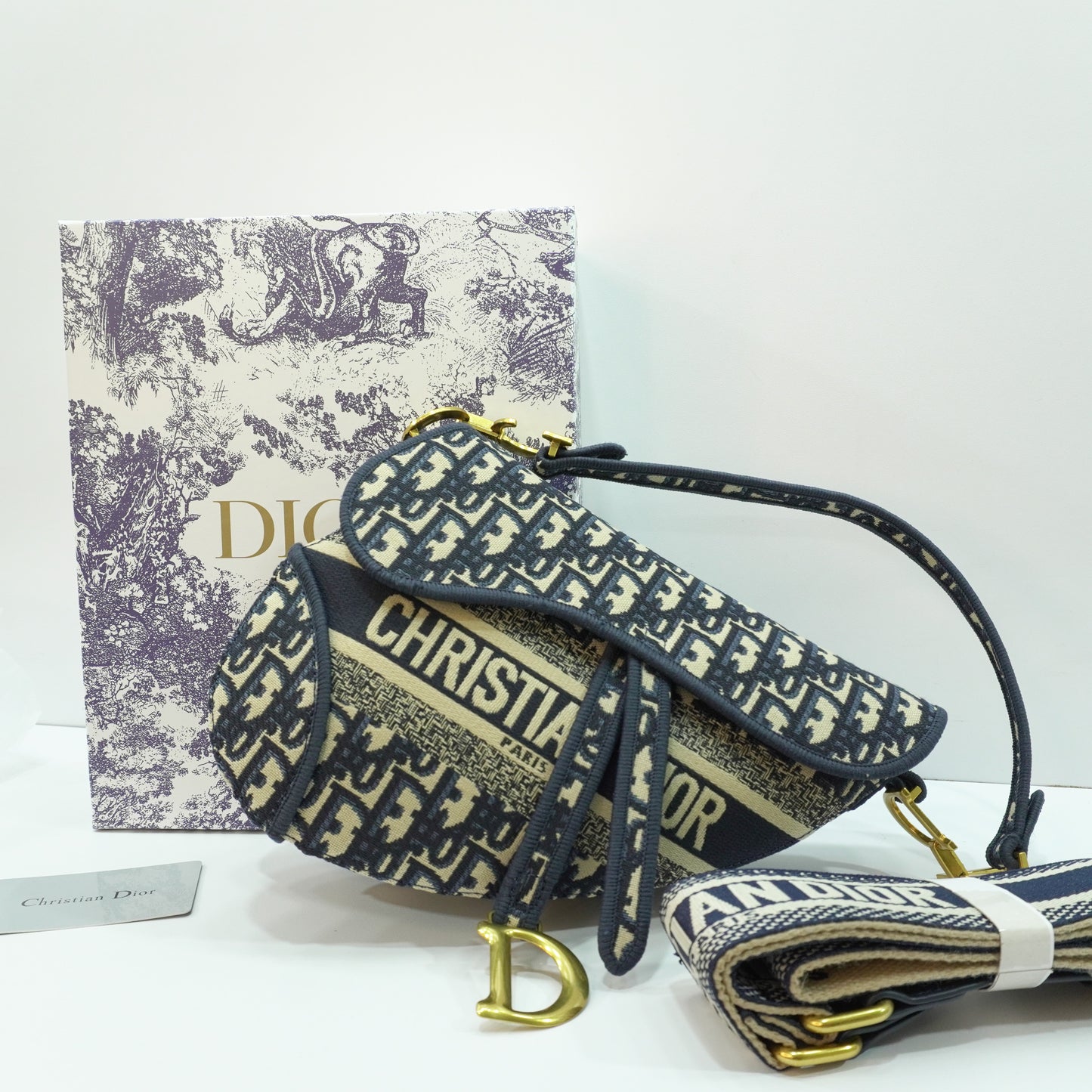 CD05 - Saddle Shoulder/Sling - Navy Blue