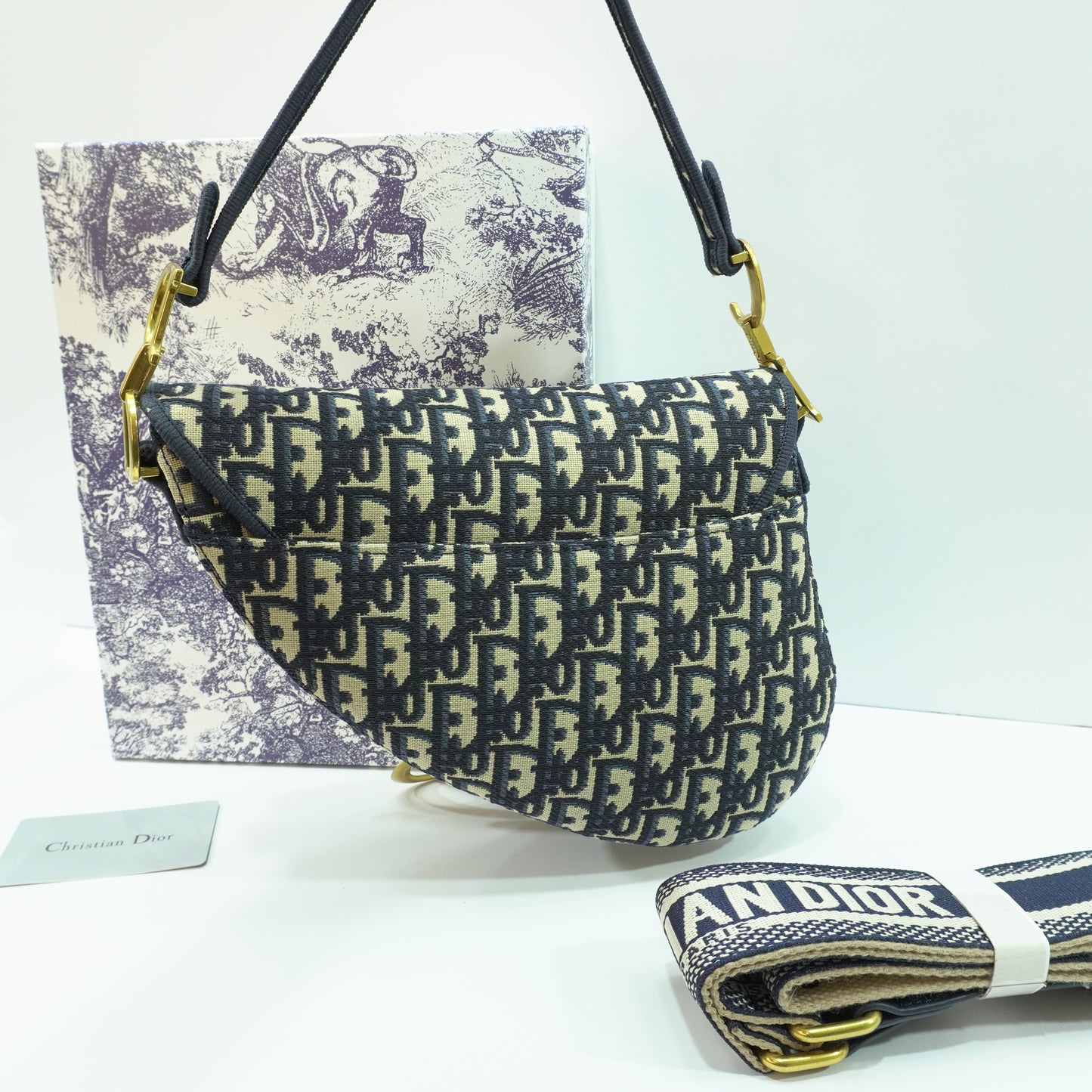 CD05 - Saddle Shoulder/Sling - Navy Blue