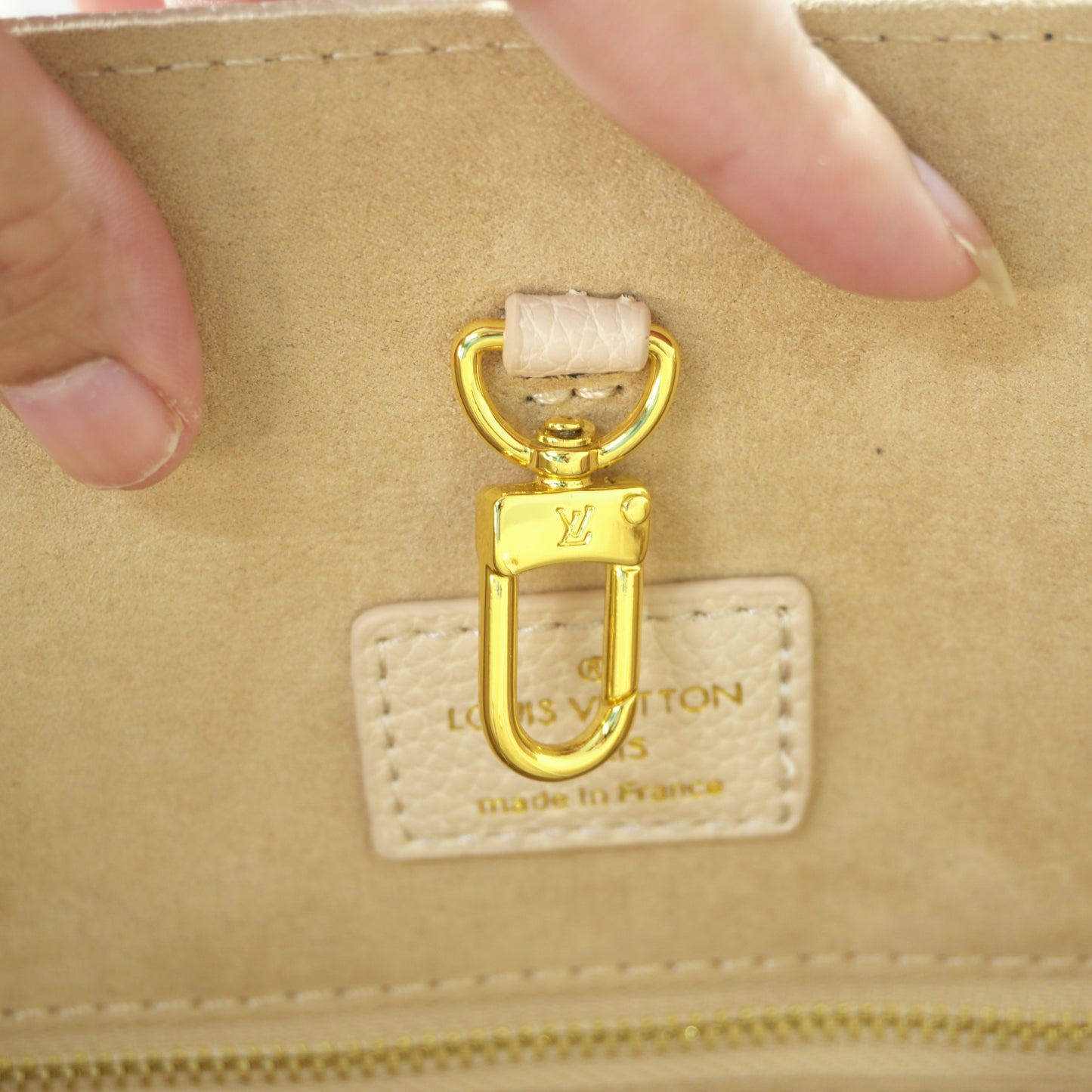 LV123 - OTG Tote - Beige Pink Double Box