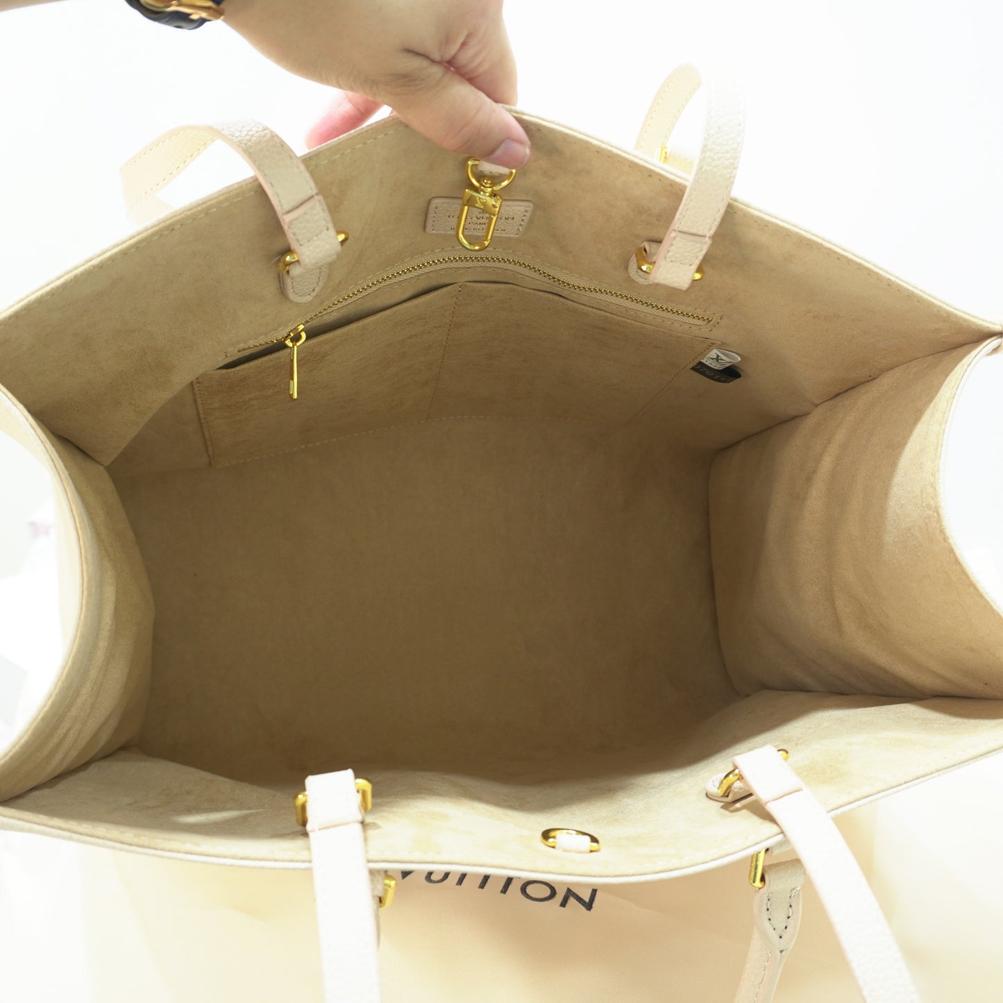 LV123 - OTG Tote - Beige Pink Double Box