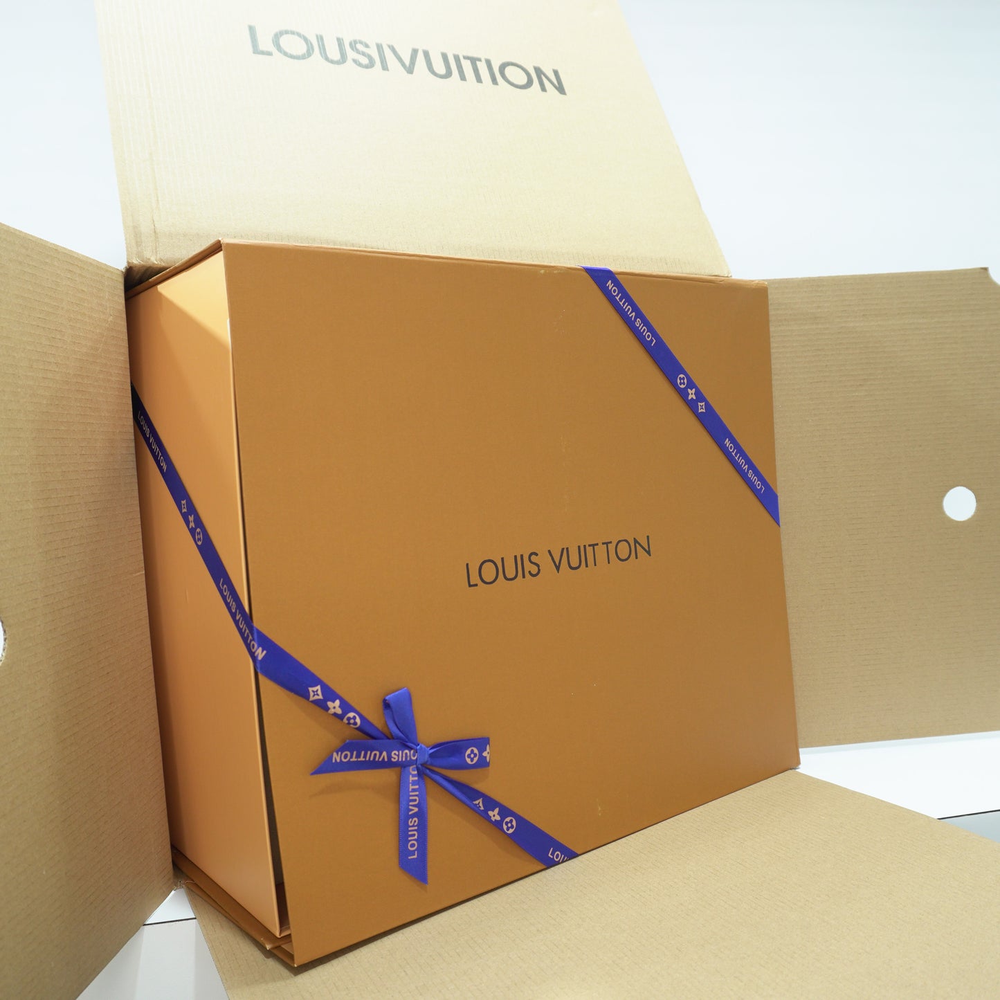 LV123 - OTG Tote - Beige Pink Double Box