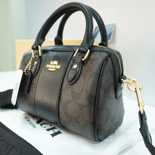 CH717 - Duffle Style Sling - Black Coffee Colour