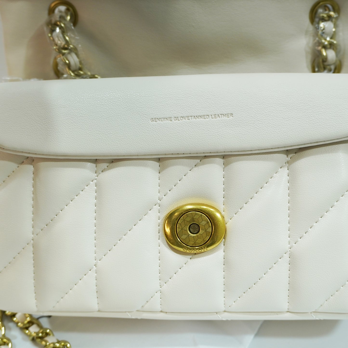 CH C Label (26) - Quilted - White