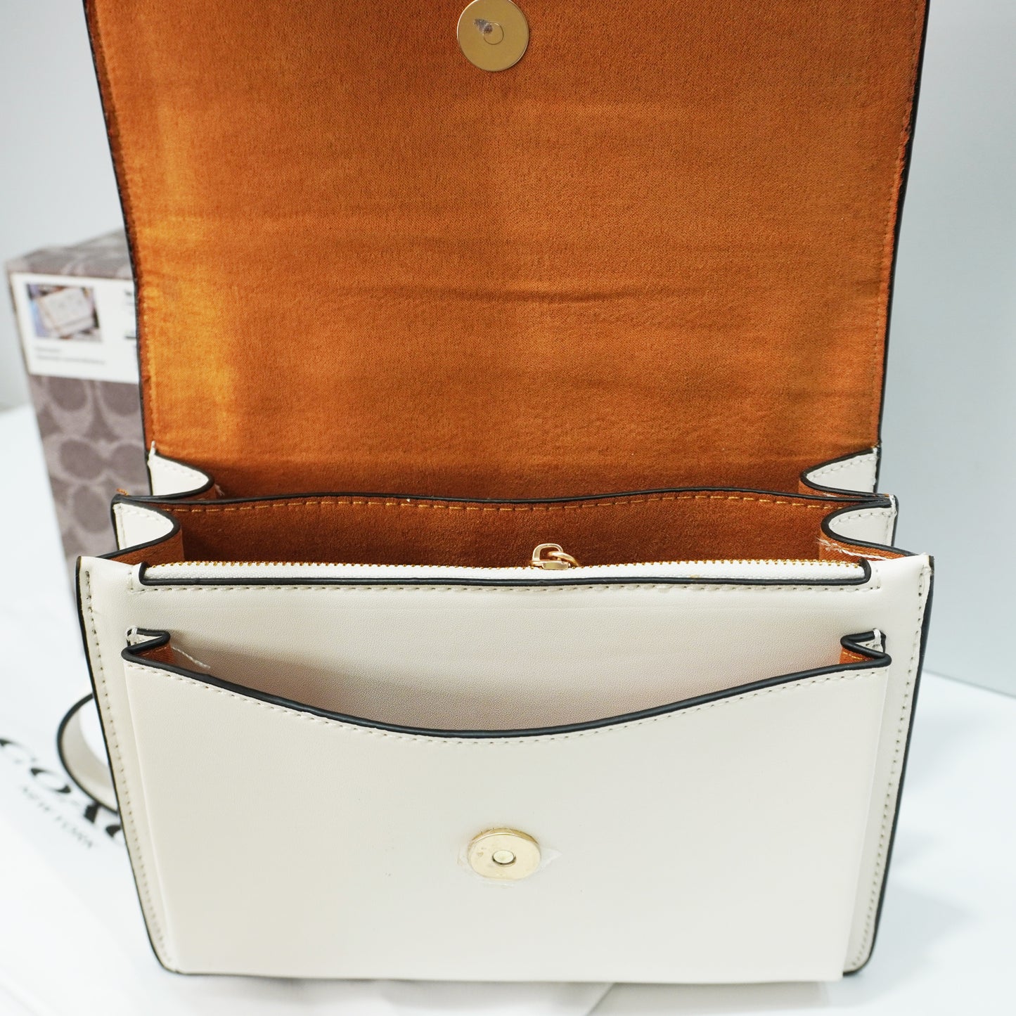 CH015 - Sling/ Shoulder - White floral