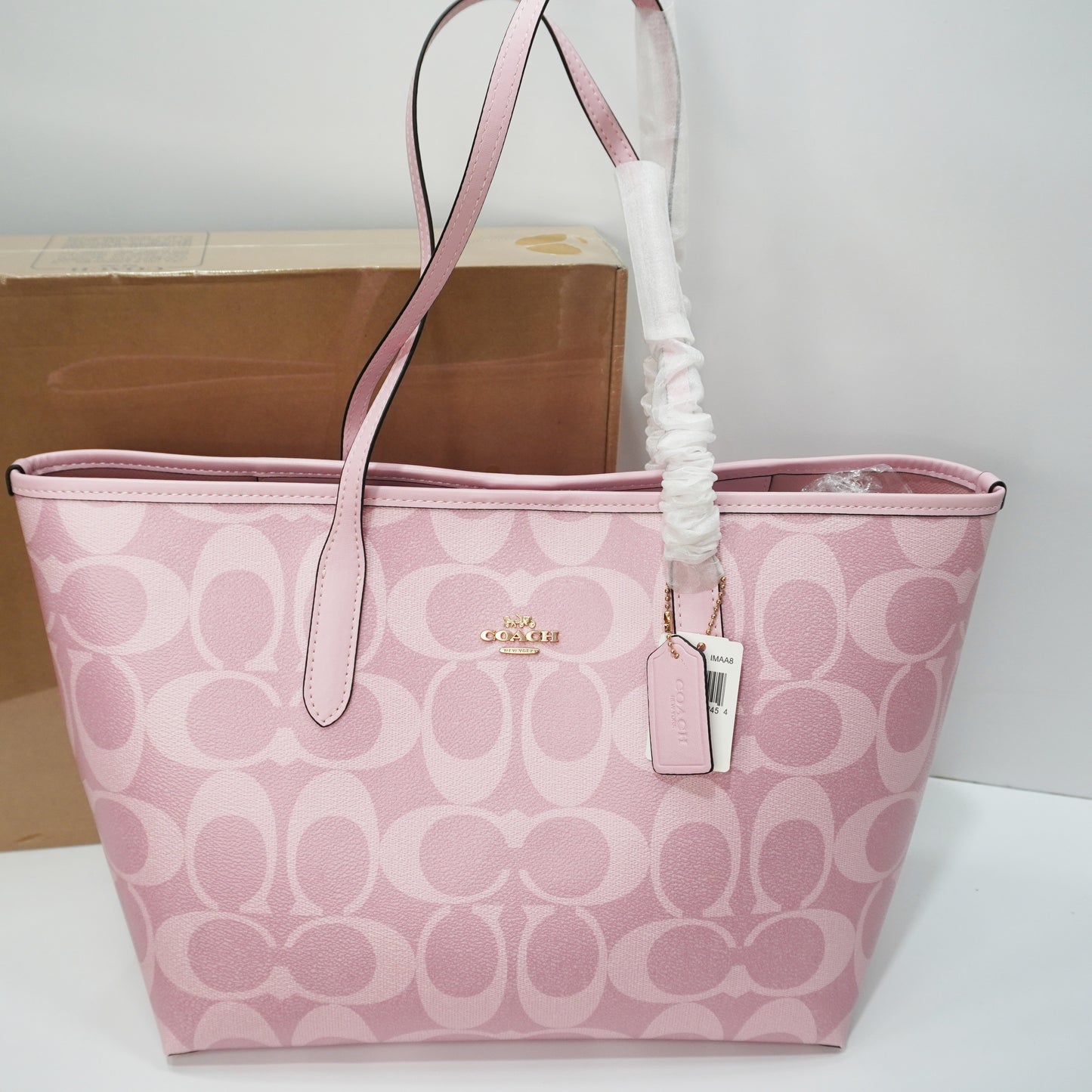 CH565 - Tote - Pink Signature Print Limited Edition
