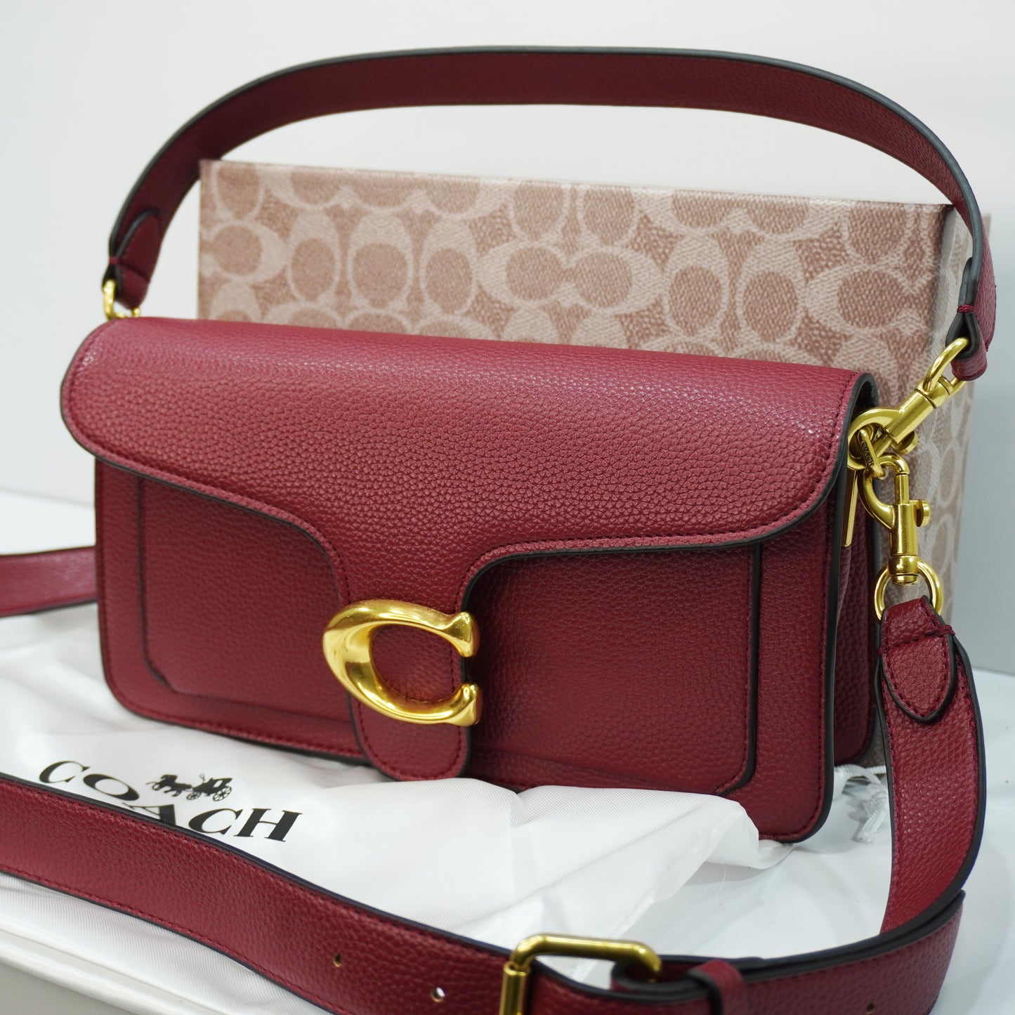 CH C Label (26) - Shoulder/Sling - Maroon - With White Box