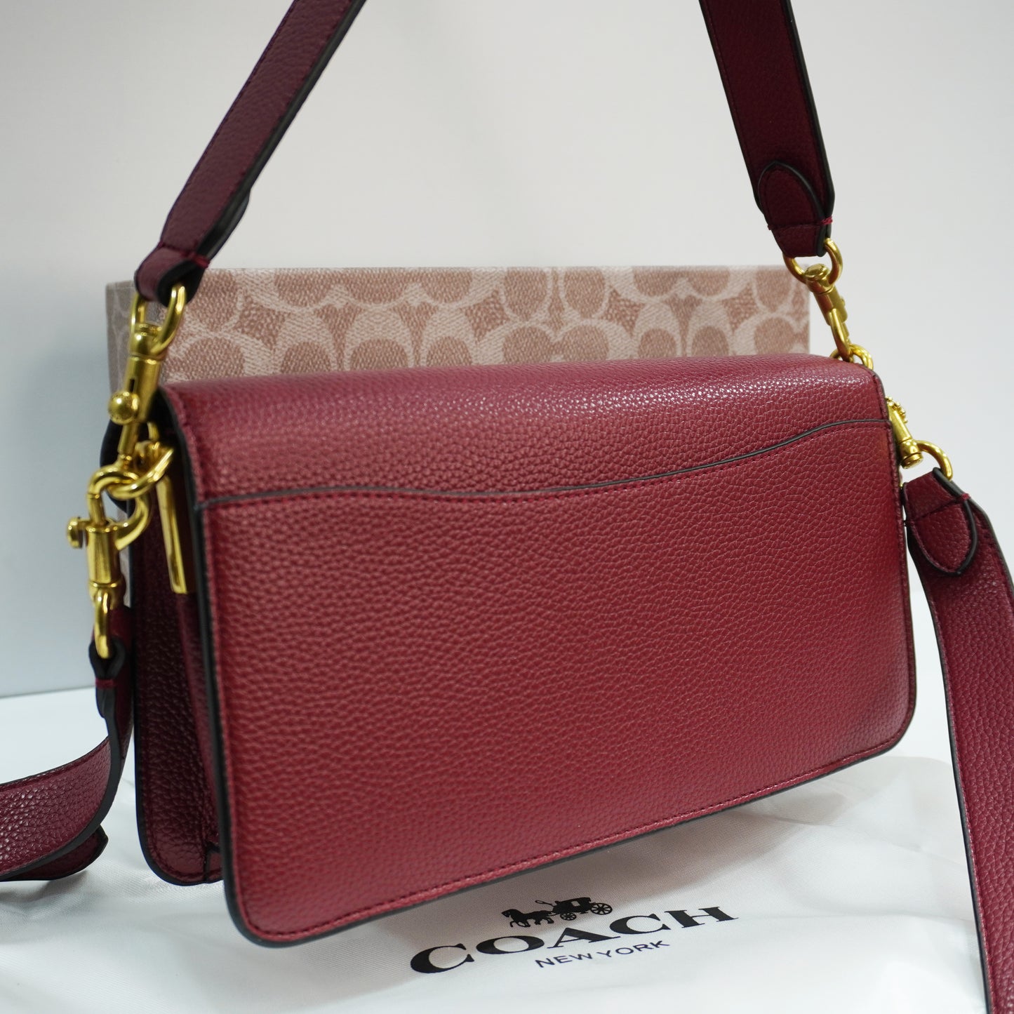 CH C Label (26) - Shoulder/Sling - Maroon - With White Box