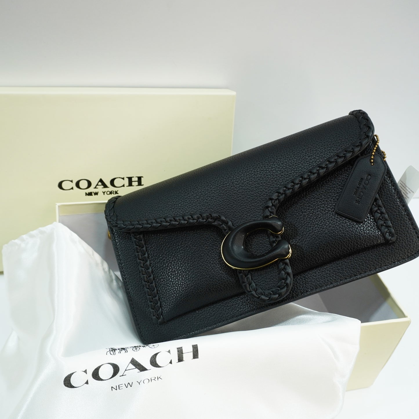 CH C Label (26) - Sling/Shoulder - Black Limited Edition Braided Style