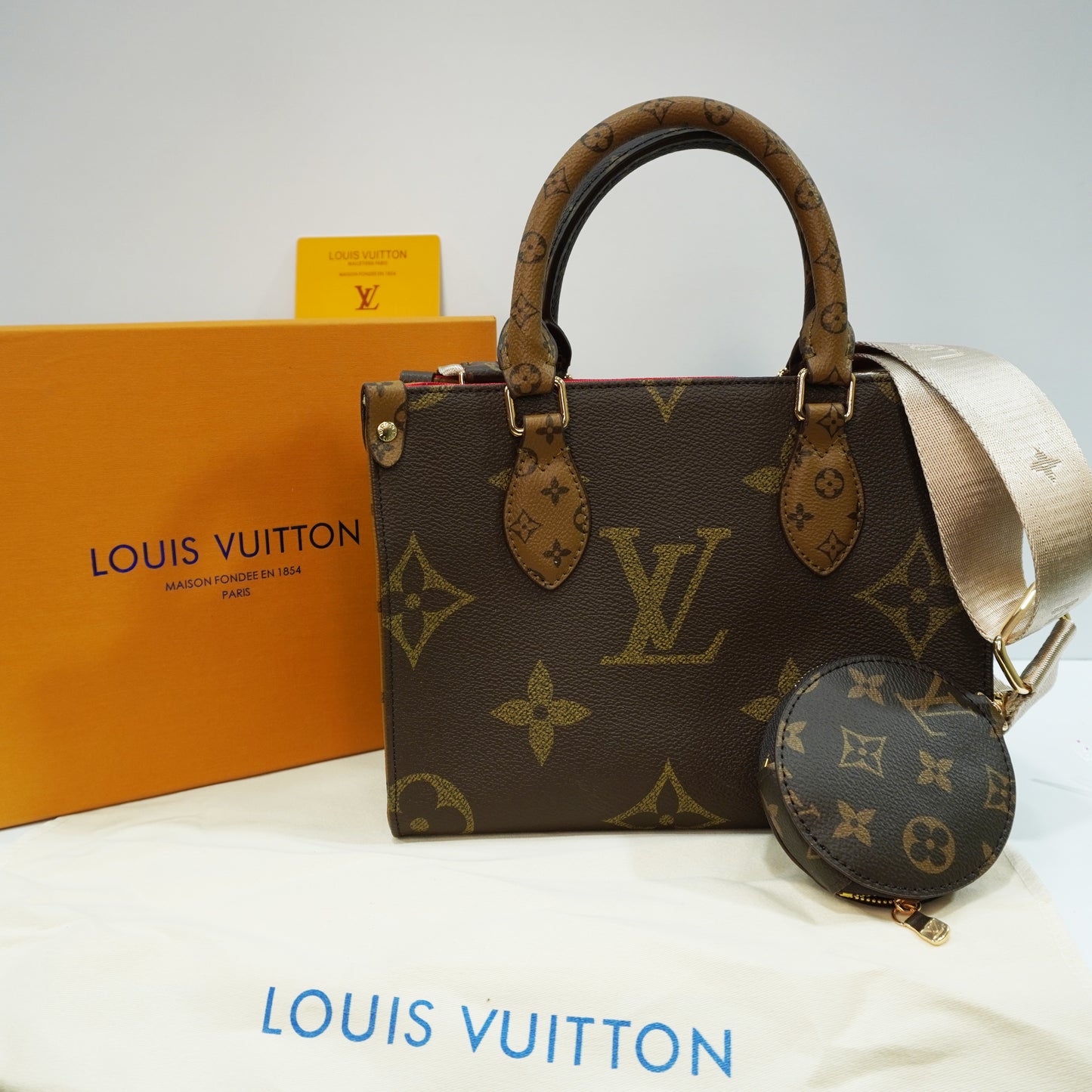 LV004 - Small OTG - Two toned Cappucino